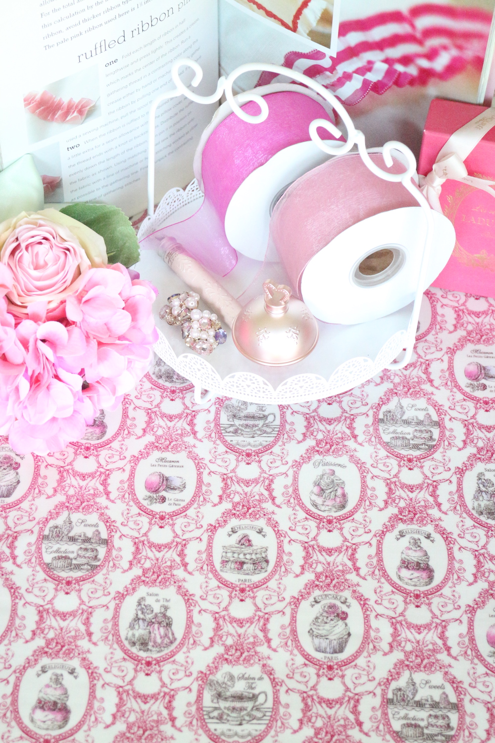 CandyFabric リボンと生地